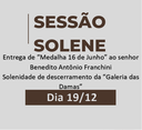 Sessão Solene - 19/12 